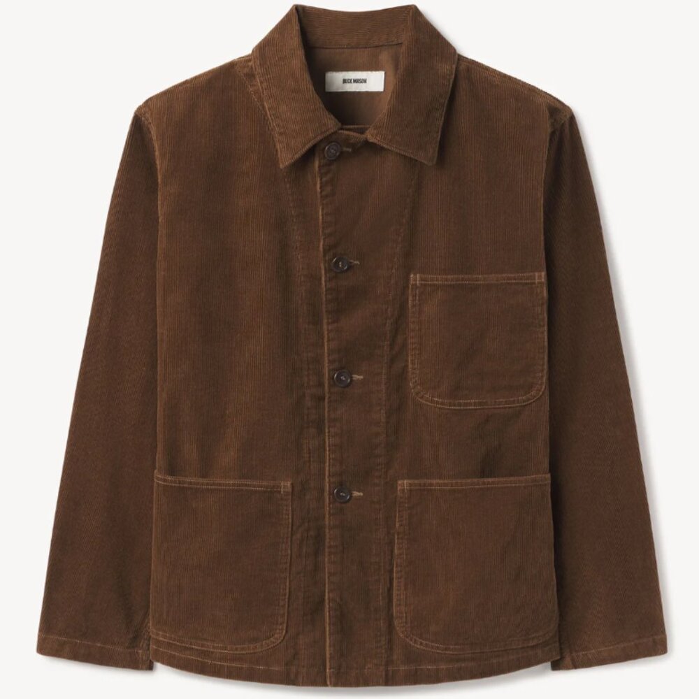 BUCK MASON GOLDEN WALNUT CRAFTSMAN CORDUROY SPORTSMAN JACKET